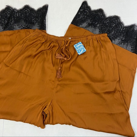 Free People Talking in my Sleep pajama pants - Picture 3 of 9